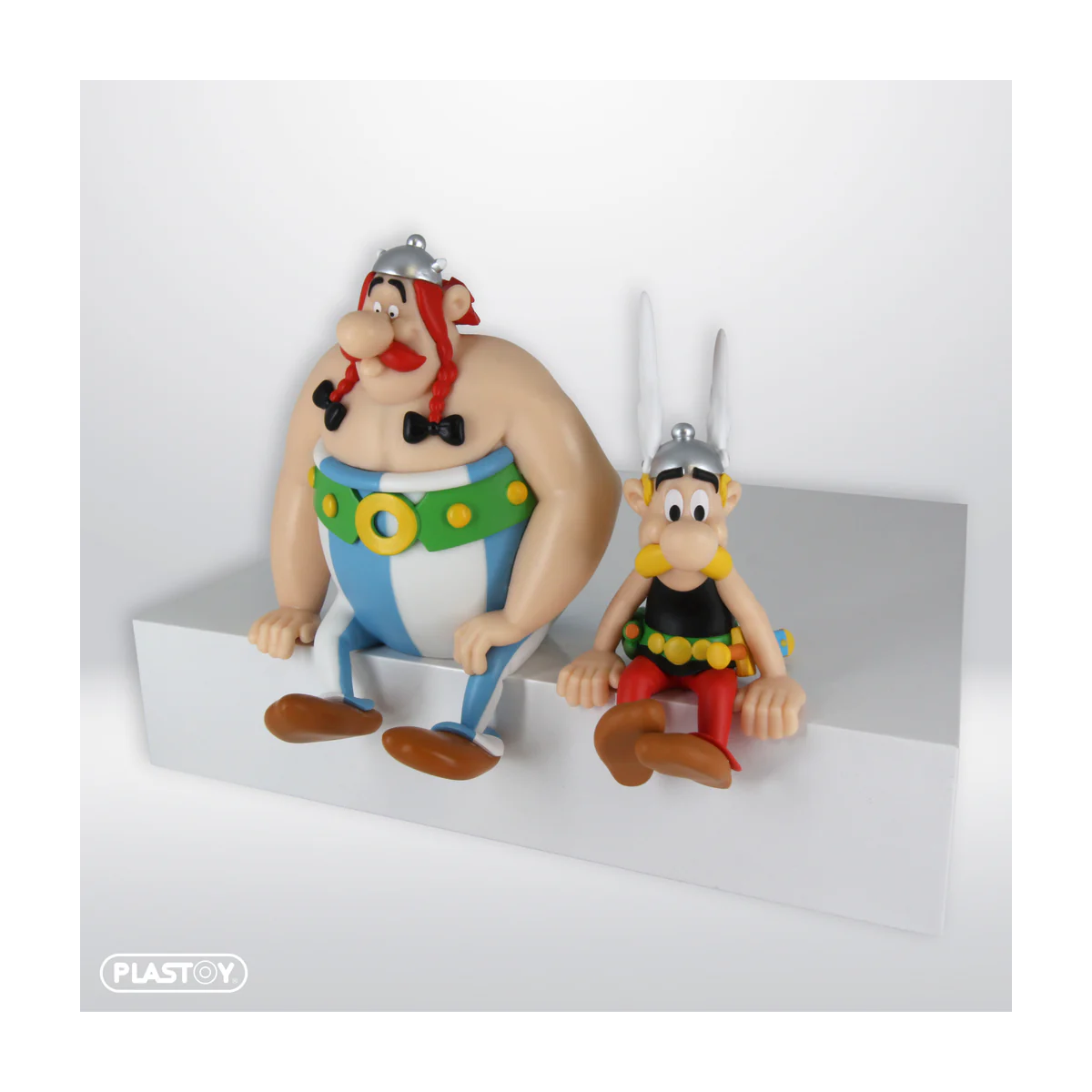 Plastoy Asterix - ASTERIX & OBELIX SITTING
