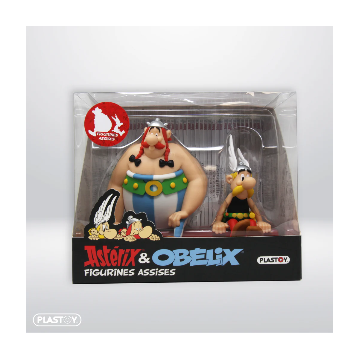 Plastoy Asterix - ASTERIX & OBELIX SITTING