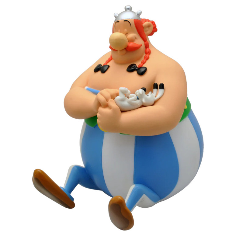 Plastoy Money box Asterix - Obelix and Idefix