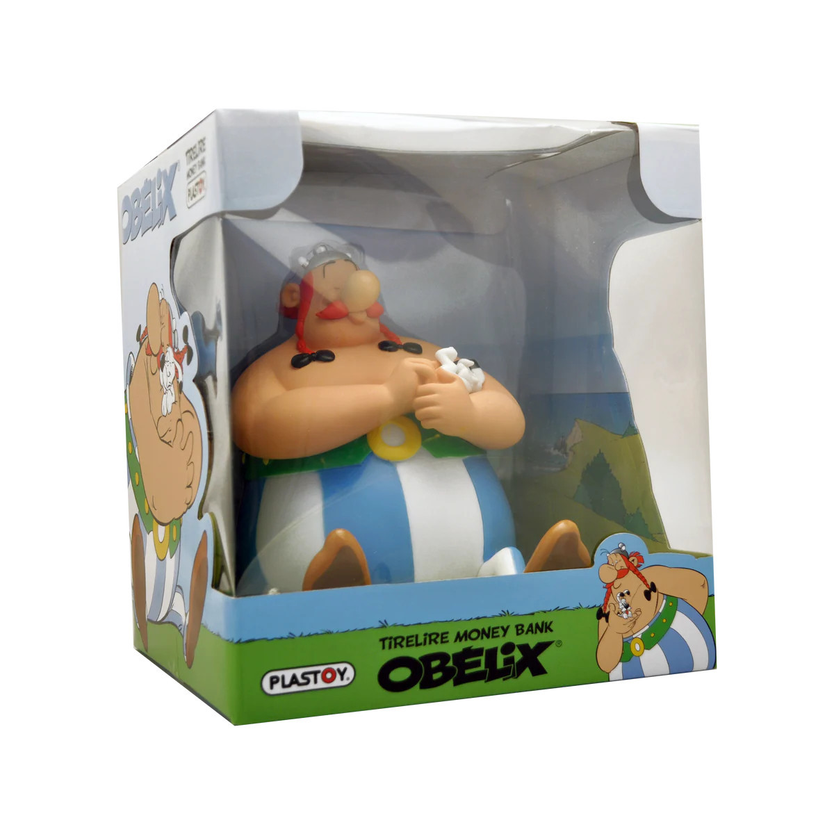 Plastoy Money box Asterix - Obelix and Idefix