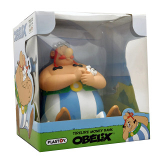 Plastoy Money box Asterix - Obelix and Idefix