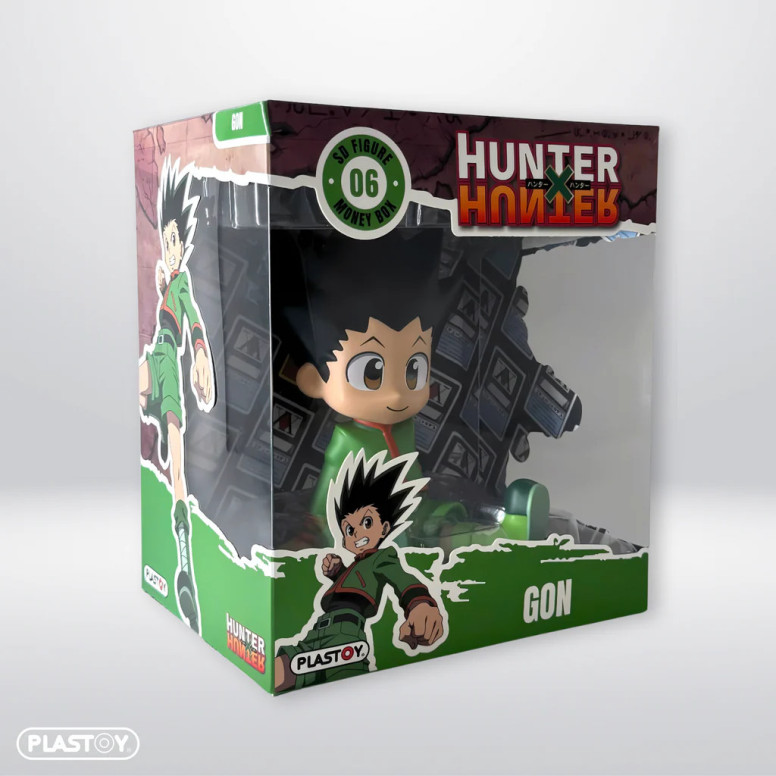 Plastoy - Gon piggy bank - Hunter × Hunter