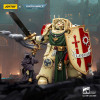 JoyToy Space Marines - Dark Angels - Deathwing Knight with Power Sword Storm Shield and Watcher in the Dark 1/18 - Warhammer 40k