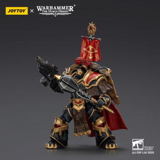 JoyToy Space Marines - Sons of Horus - Legion Cataphractii Praetor with Combi-Melta and Power Maul 1/18 - Warhammer 40K