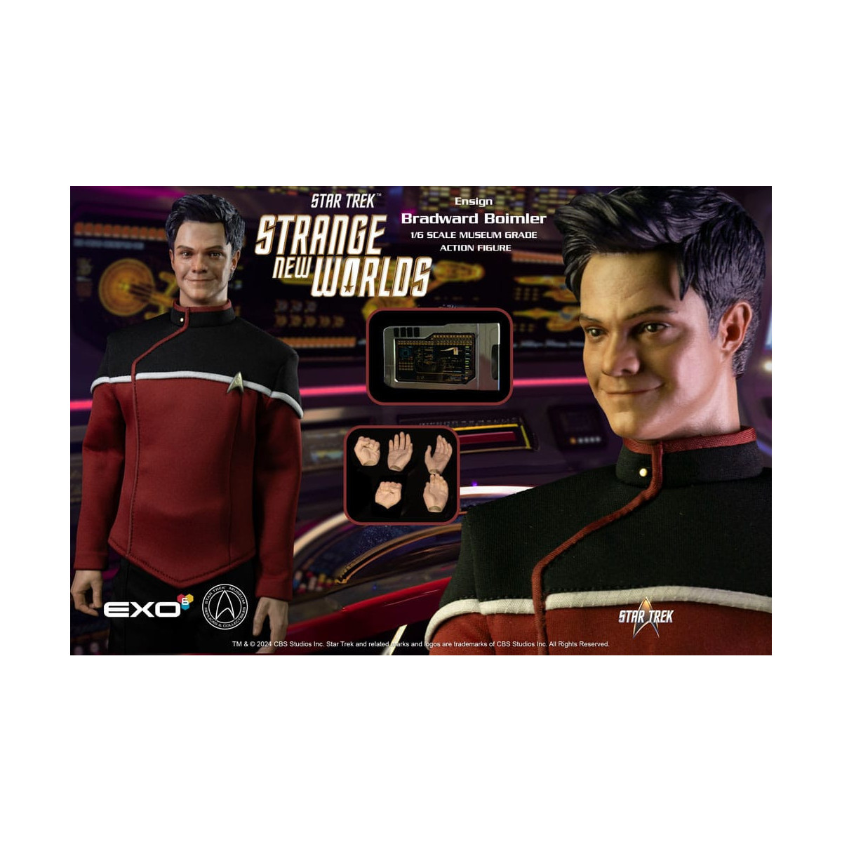 EXO-6 - Star Trek: Strange New Worlds - Ensign Boimler 1:6 Scale Figure