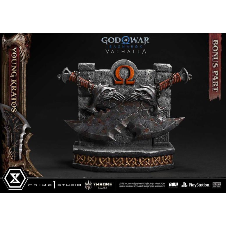 Prime 1 Studio - God of War: Ragnarok Valhalla - YOUNG KRATOS Bonus Version - Throne Legacy 1/3