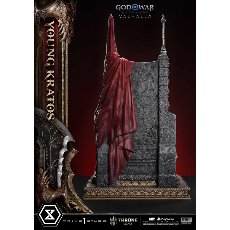 Prime 1 Studio - God of War: Ragnarok Valhalla - YOUNG KRATOS Bonus Version - Throne Legacy 1/3