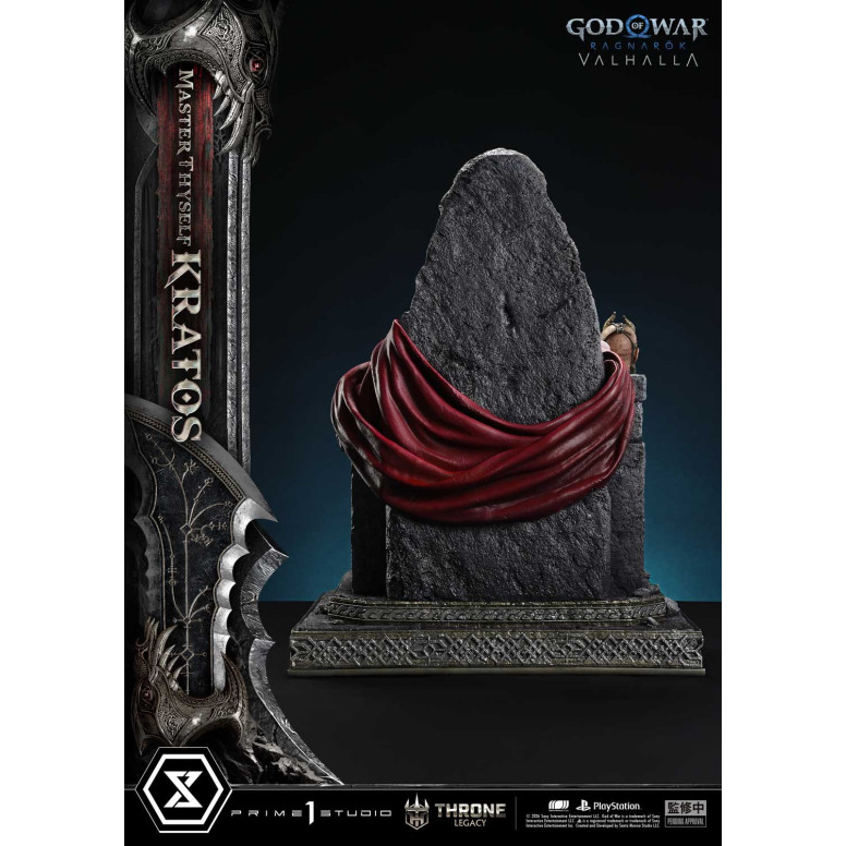 Prime 1 Studio - God of War: Ragnarok Valhalla - MASTER THYSELF KRATOS Bonus Version - Throne Legacy 1/3