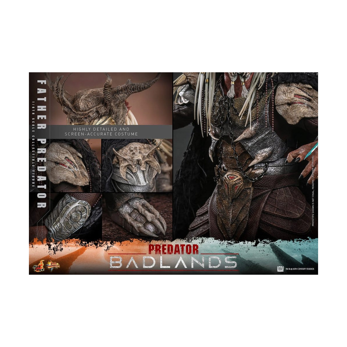 Hot Toys - Predator: Badlands - Father Predator Njohrr 1/6