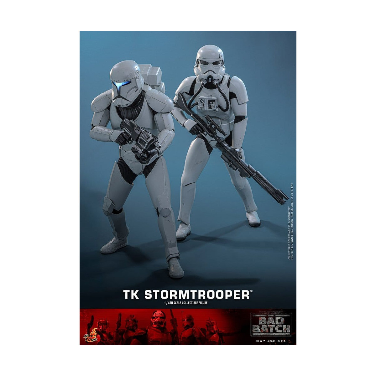 Hot Toys Star Wars - TK STORMTROOPER - The Bad Batch 1/6 TMS131