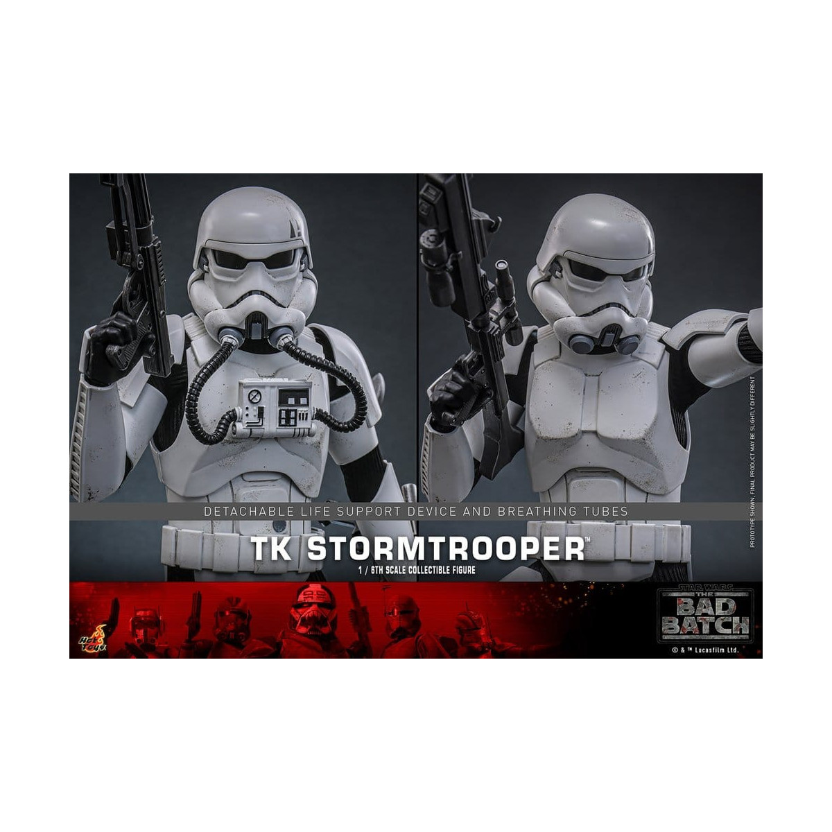 Hot Toys Star Wars - TK STORMTROOPER - The Bad Batch 1/6 TMS131