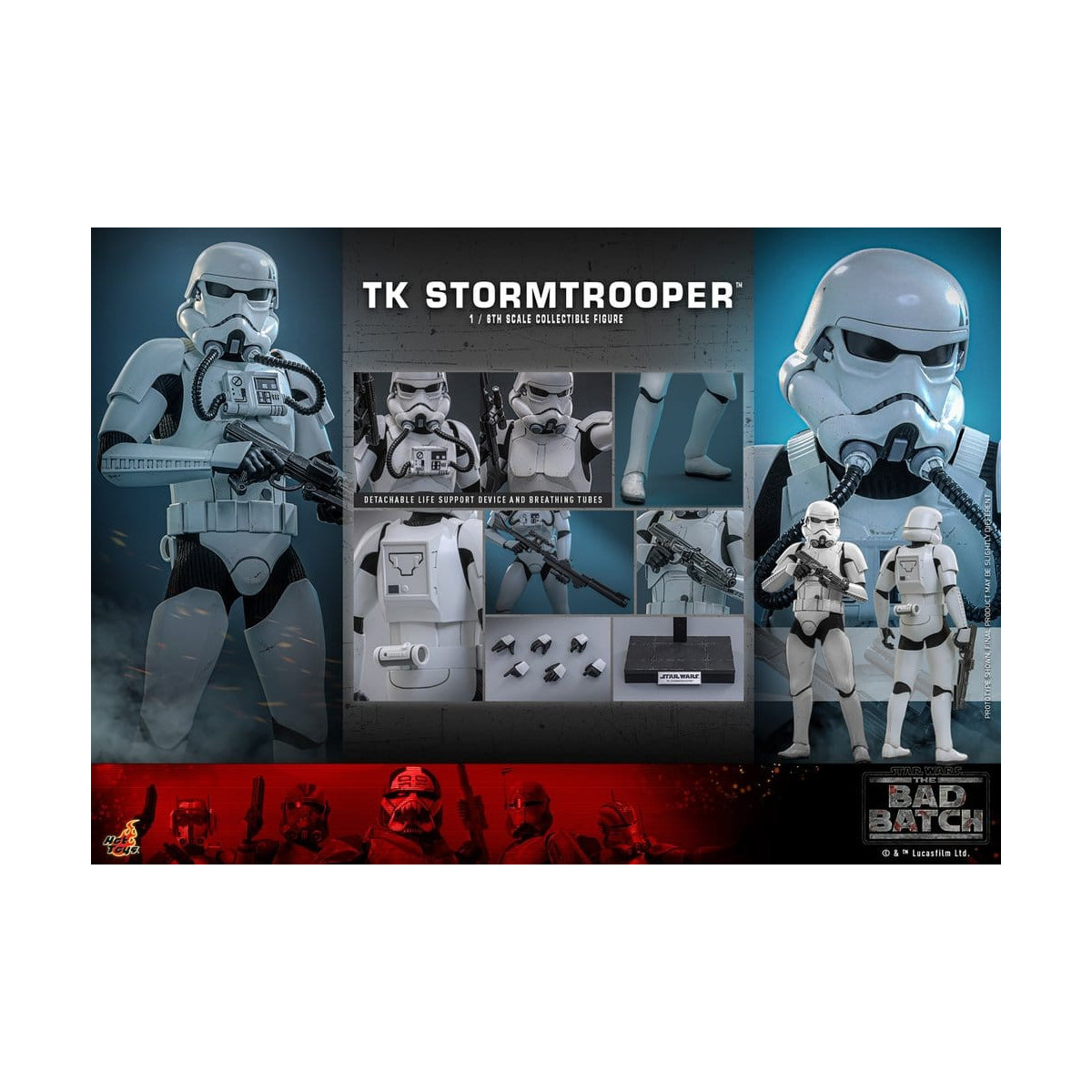 Hot Toys Star Wars - TK STORMTROOPER - The Bad Batch 1/6 TMS131