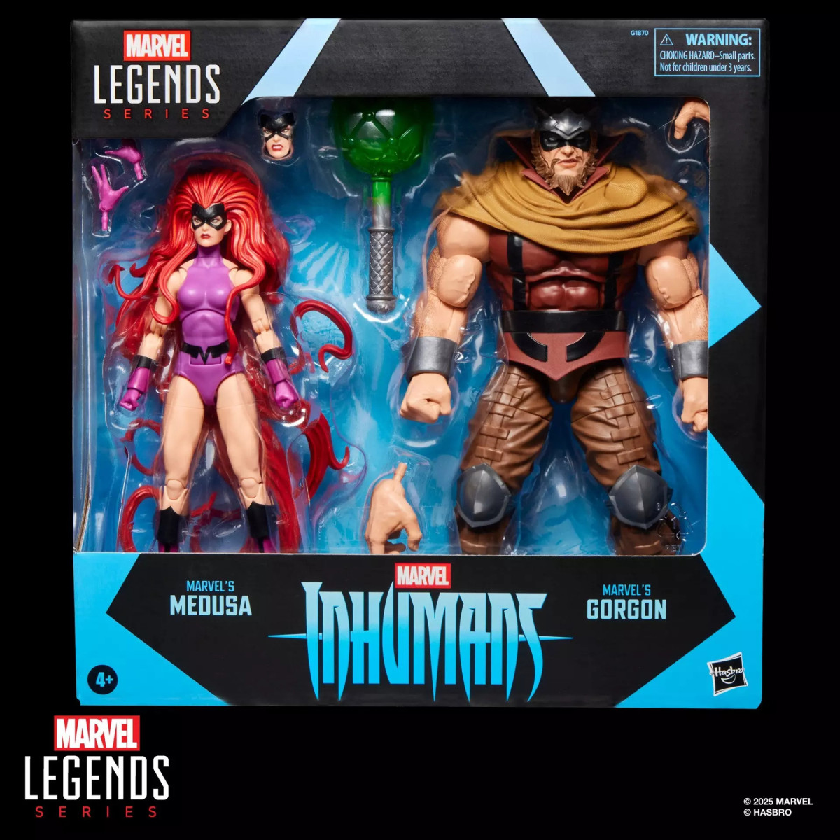 Hasbro Marvel Legends Inhumans Series - Medusa & Gorgon