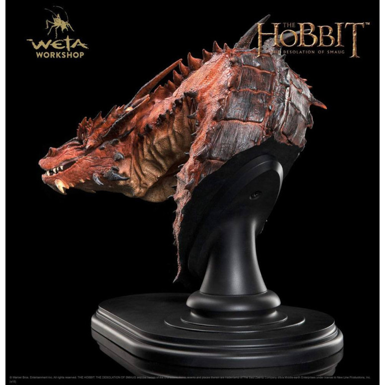 Weta Workshop - Smaug bust - The Hobbit: The Desolation of Smaug (reedition)