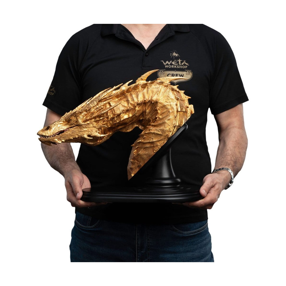 Weta Workshop - Smaug the Golden Bust - The Hobbit: Battle of the Five Armies