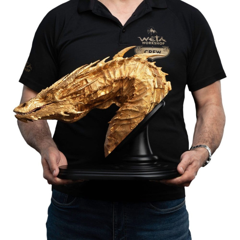 Weta Workshop - Smaug the Golden Bust - The Hobbit: Battle of the Five Armies