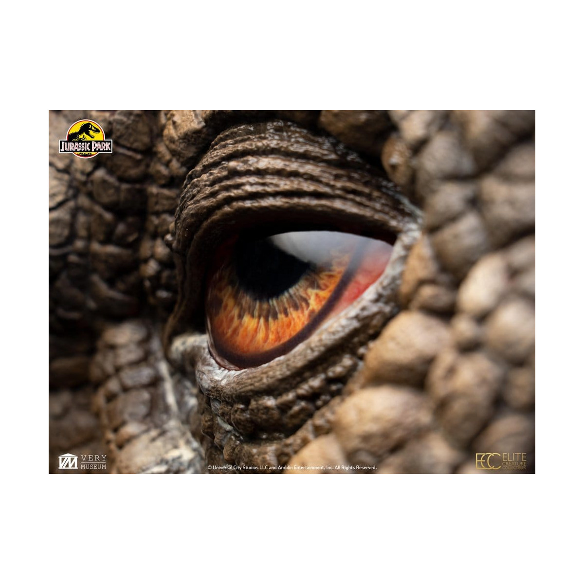 Toynami ECC Elite Creature Collectibles - Triceratops Eye Prop (Reproduction) - Jurassic Park