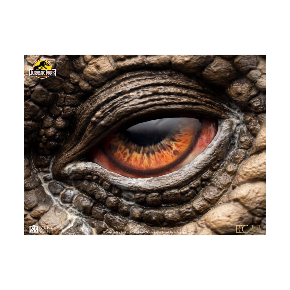 Toynami ECC Elite Creature Collectibles - Triceratops Eye Prop (Reproduction) - Jurassic Park