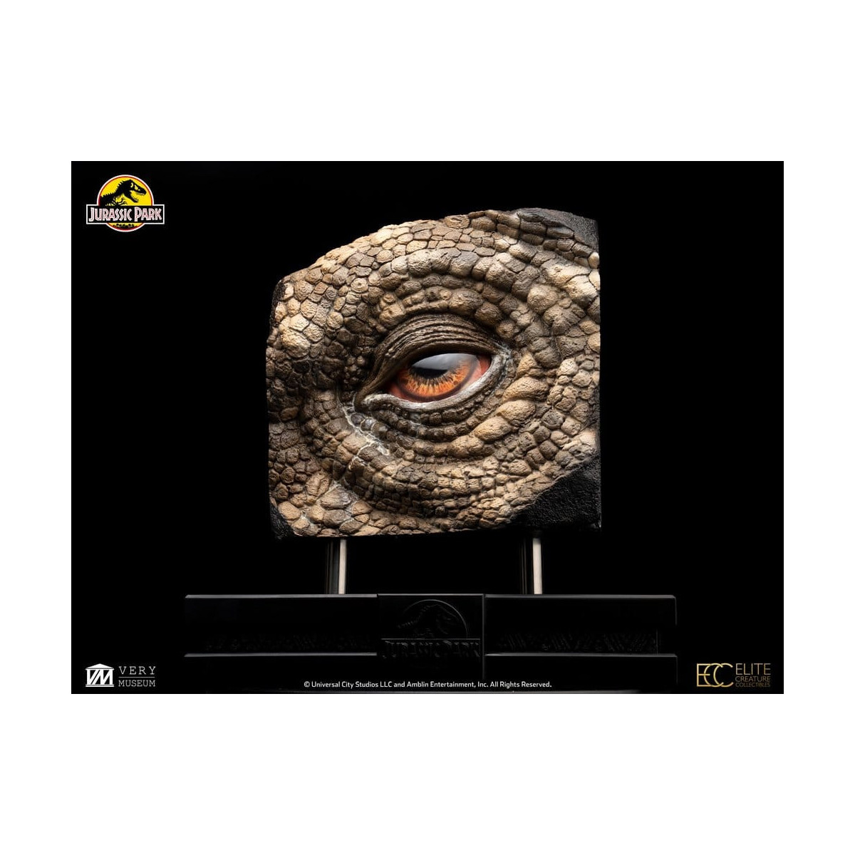 Toynami ECC Elite Creature Collectibles - Triceratops Eye Prop (Reproduction) - Jurassic Park
