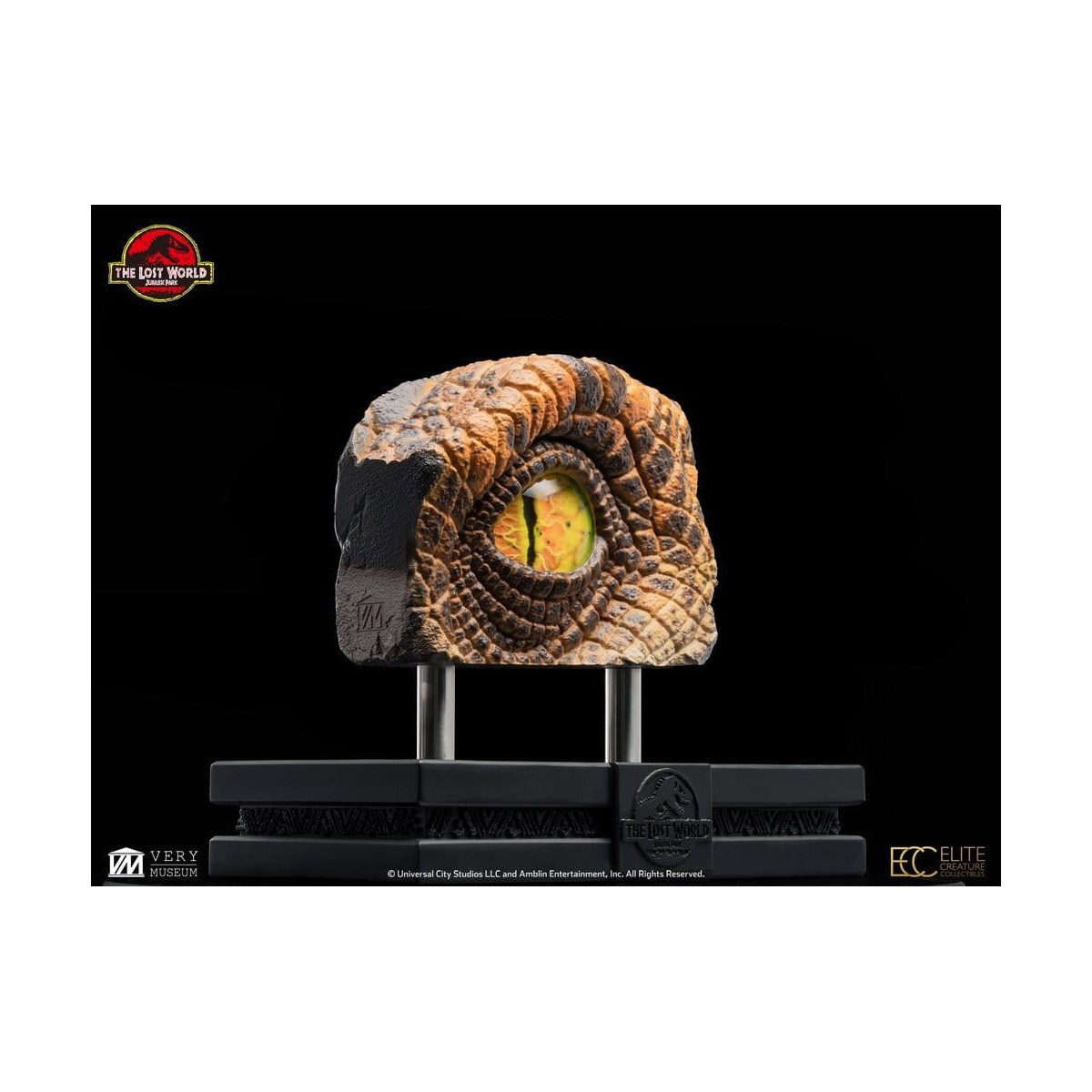 Toynami ECC Elite Creature Collectibles - Male Velociraptor Eye Prop - The Lost World: Jurassic Park