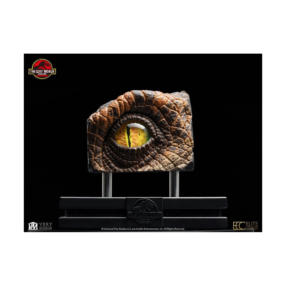 Toynami ECC Elite Creature Collectibles - Male Velociraptor Eye Prop - The Lost World: Jurassic Park