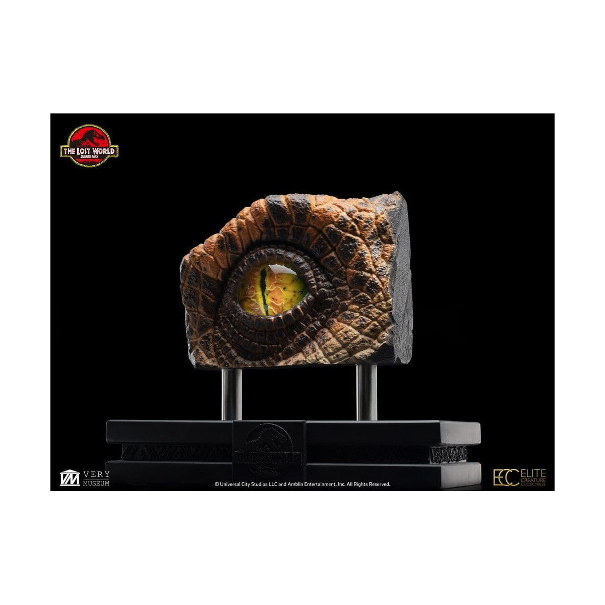 Toynami ECC Elite Creature Collectibles - Male Velociraptor Eye Prop - The Lost World: Jurassic Park