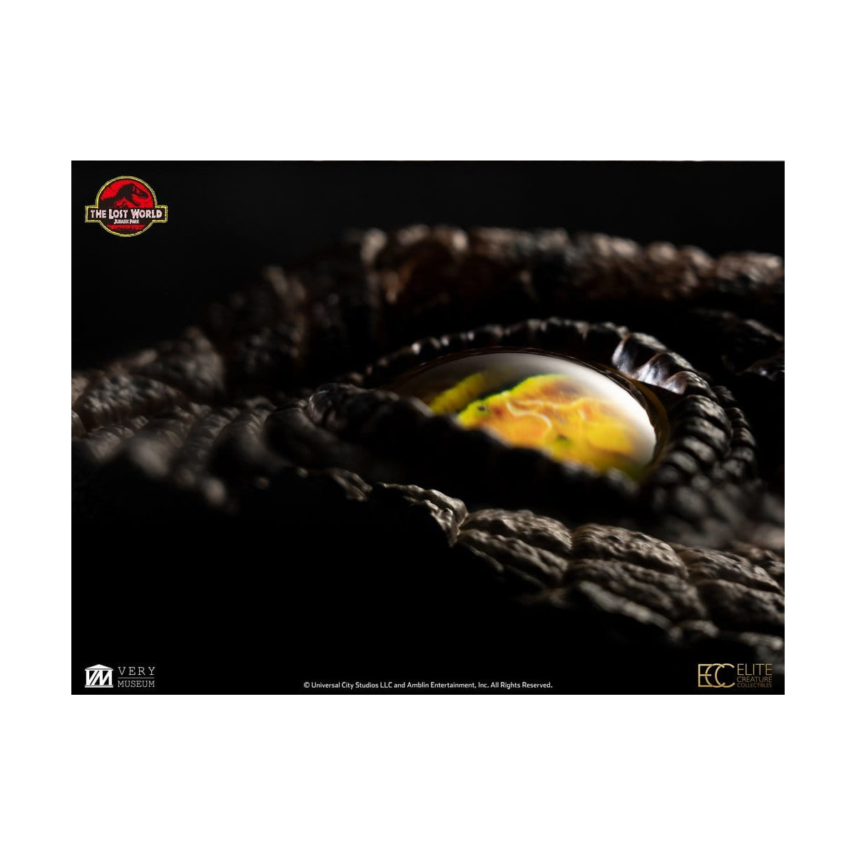 Toynami ECC Elite Creature Collectibles - Male Velociraptor Eye Prop - The Lost World: Jurassic Park