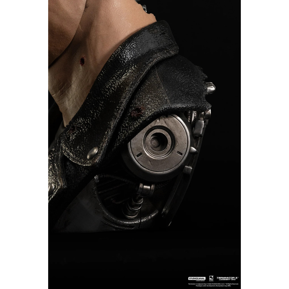 Pure Arts The Terminator 2 T-800 Model 101 Battle Damaged Art The Mask