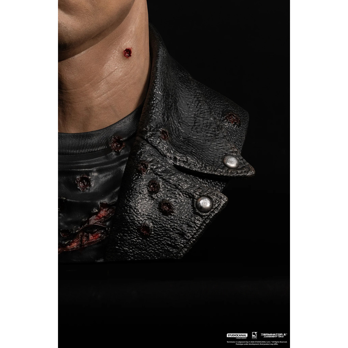 Pure Arts The Terminator 2 T-800 Model 101 Battle Damaged Art The Mask