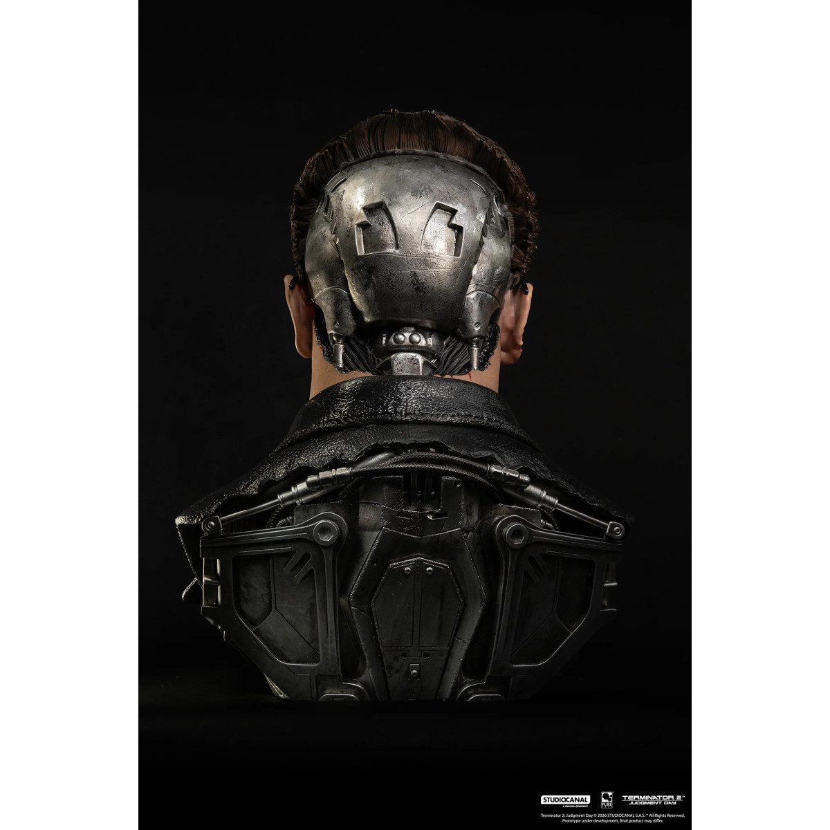Pure Arts The Terminator 2 T-800 Model 101 Battle Damaged Art The Mask
