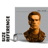 Pure Arts The Terminator 2 T-800 Model 101 Battle Damaged Art The Mask