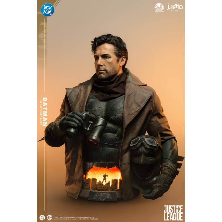 Infinity Studio × Juxta Films - "Zack Snyder's Justice League" Knightmare Batman 1/1 Half-Scale Bust