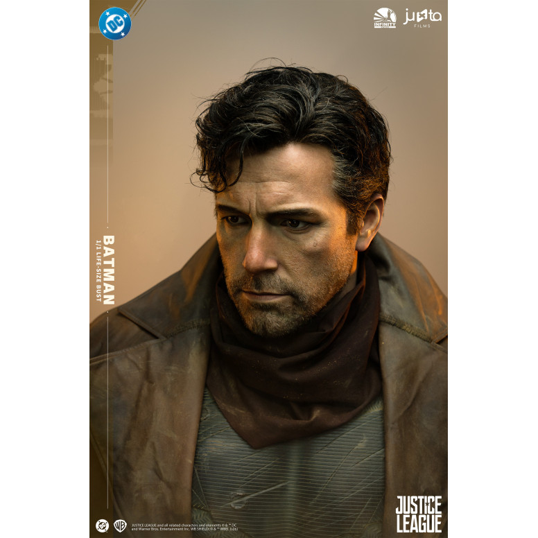 Infinity Studio × Juxta Films - "Zack Snyder's Justice League" Knightmare Batman 1/1 Half-Scale Bust