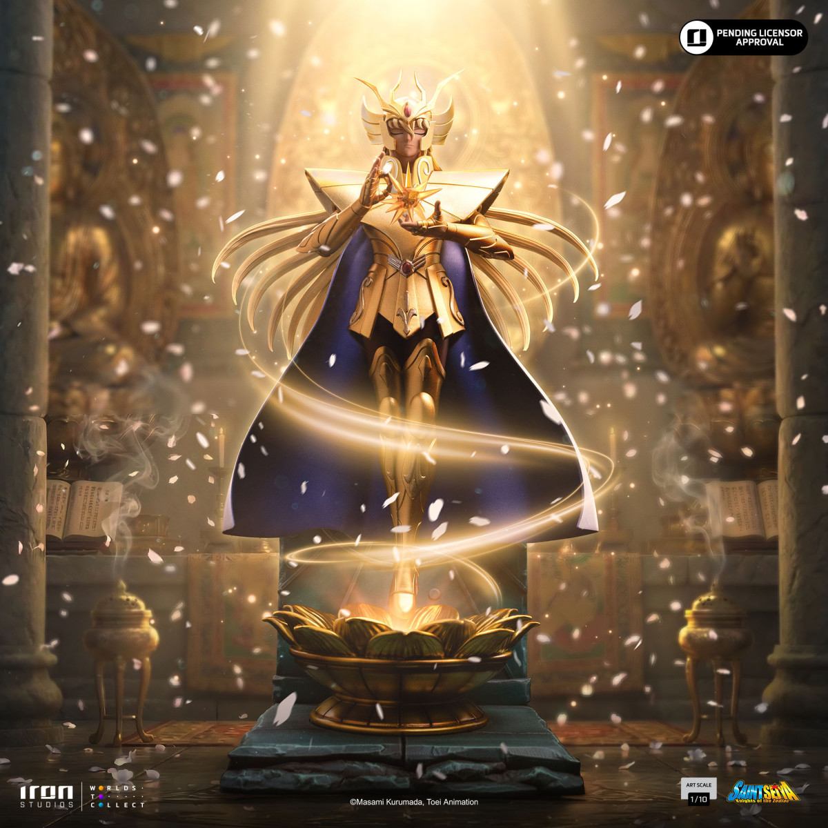 Iron Studios - Saint Seiya - Virgo Shaka Art Scale 1/10 - Knights of the Zodiac