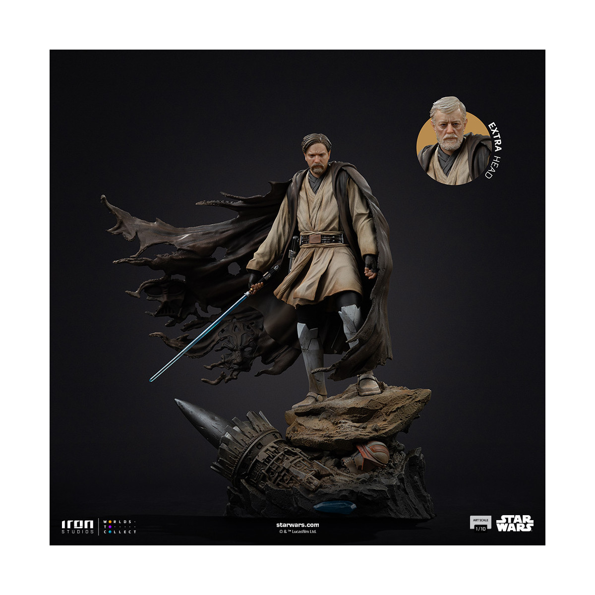 Iron Studios Star Wars - Obi-Wan Kenobi Art Scale 1/10 Signatures