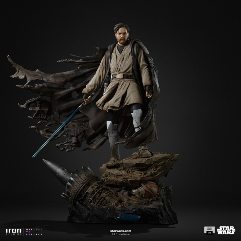Iron Studios Star Wars - Obi-Wan Kenobi Legacy Replica 1/4 Signatures