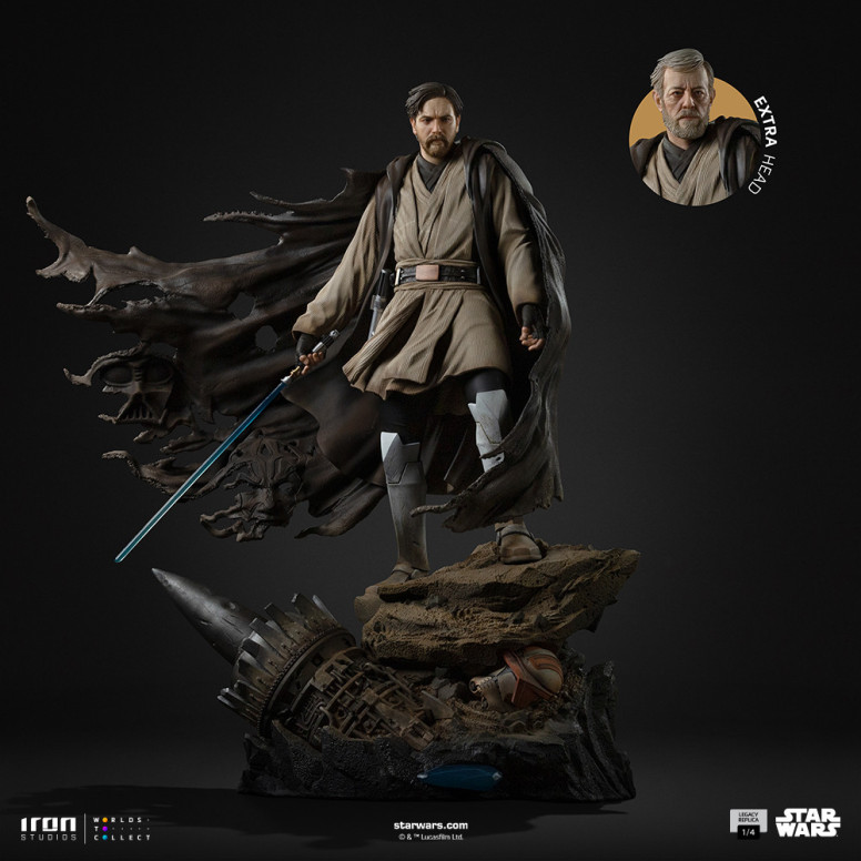 Iron Studios Star Wars - Obi-Wan Kenobi Legacy Replica 1/4 Signatures