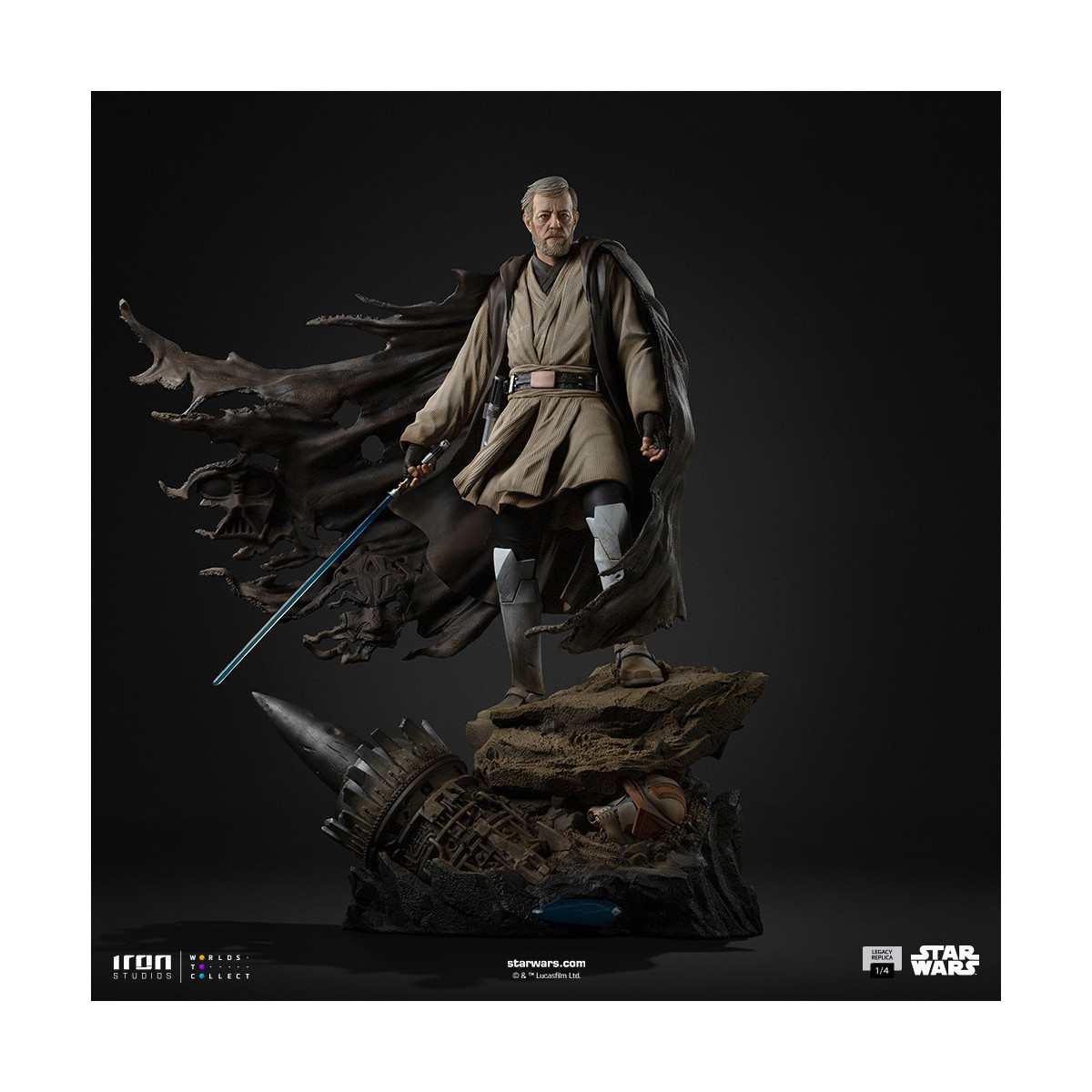 Iron Studios Star Wars - Obi-Wan Kenobi Legacy Replica 1/4 Signatures
