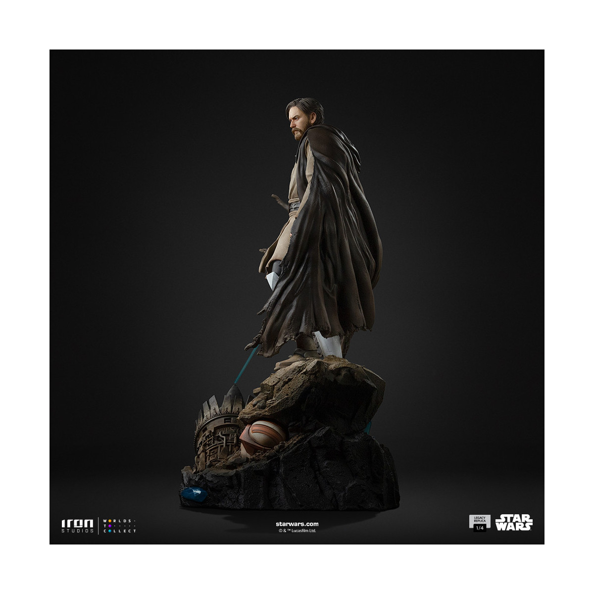 Iron Studios Star Wars - Obi-Wan Kenobi Legacy Replica 1/4 Signatures