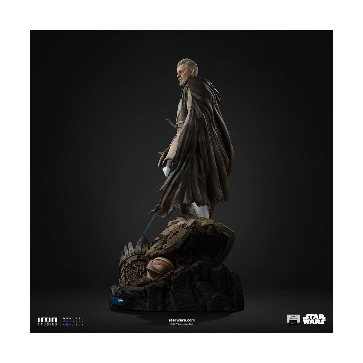 Iron Studios Star Wars - Obi-Wan Kenobi Legacy Replica 1/4 Signatures