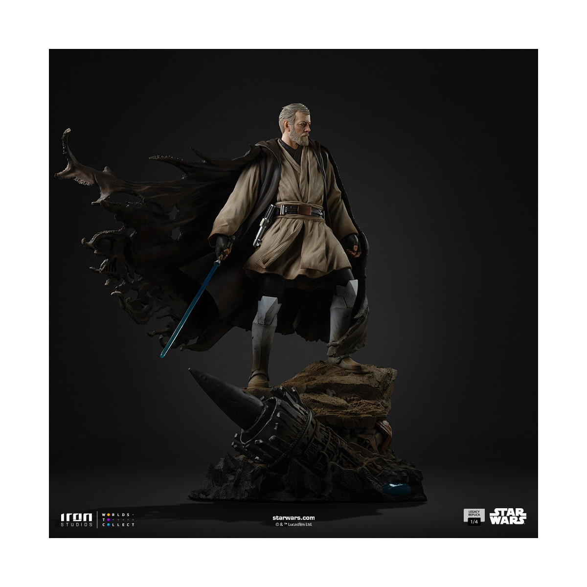 Iron Studios Star Wars - Obi-Wan Kenobi Legacy Replica 1/4 Signatures