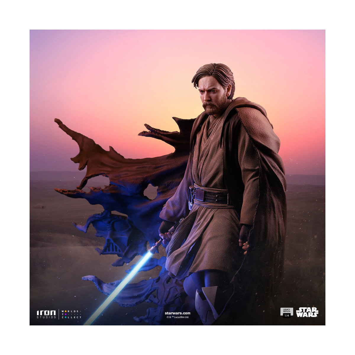 Iron Studios Star Wars - Obi-Wan Kenobi Legacy Replica 1/4 Signatures