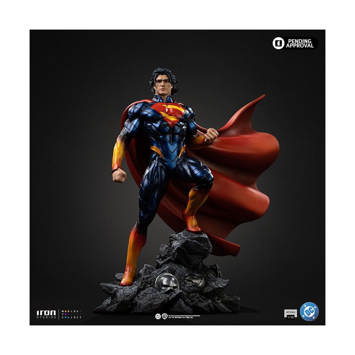 Iron Studios - DC Comics - Absolute Superman Art Scale Art Scale 1/10