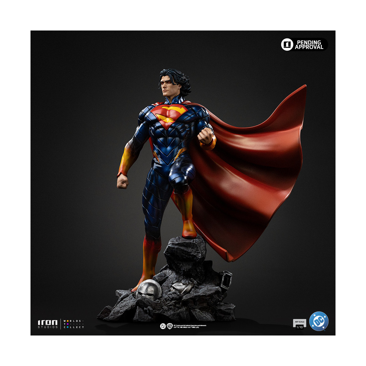 Iron Studios - DC Comics - Absolute Superman Art Scale Art Scale 1/10