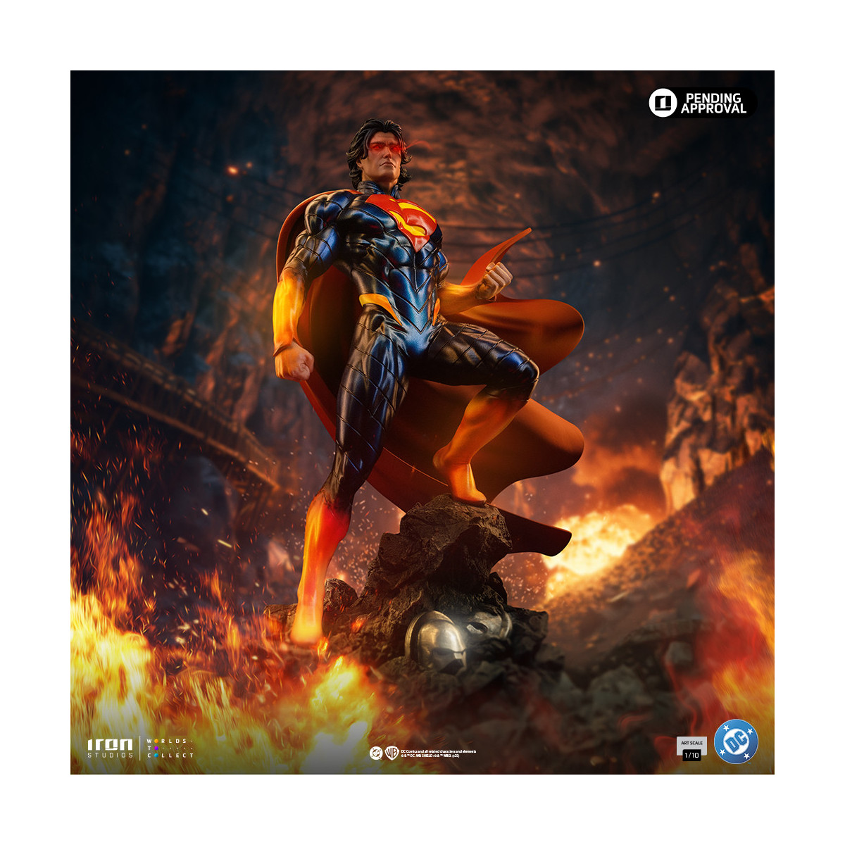 Iron Studios - DC Comics - Absolute Superman Art Scale Art Scale 1/10