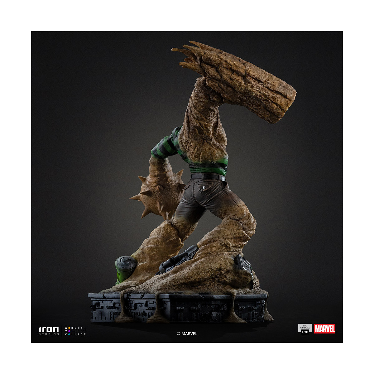 Iron Studios Marvel Comics - Spider-Man Vs Villains - Sandman BDS Art Scale 1/10