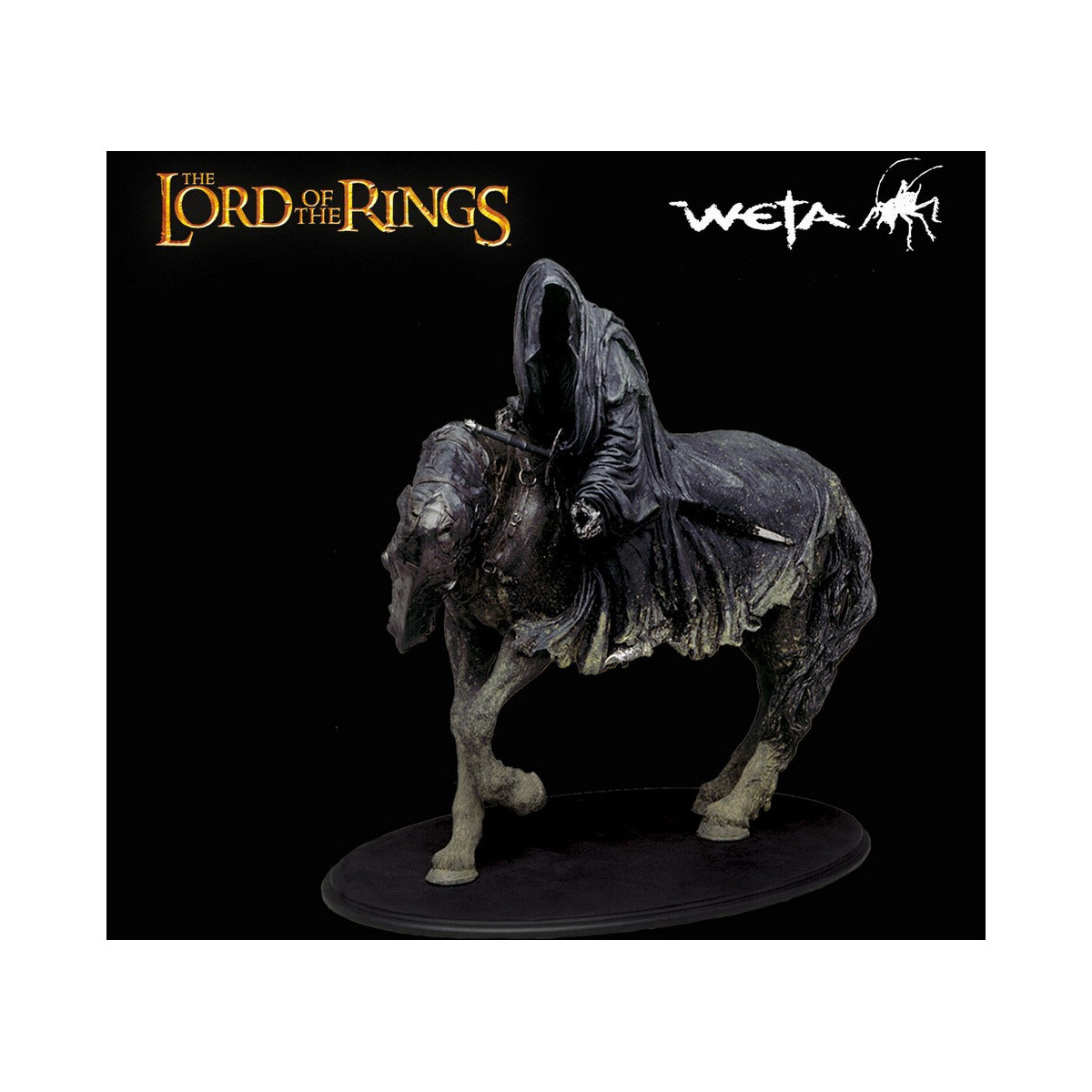 Weta - RINGWRAITH AND STEED 1/6 - Lord of the Rings - Second-hand