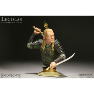 Sideshow - Lord of the Rings - LEGOLAS Legendary Scale Bust 1/2 - Occasion