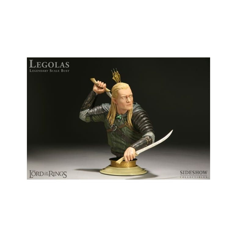 Sideshow - Lord of the Rings - LEGOLAS Legendary Scale Bust 1/2 - Occasion