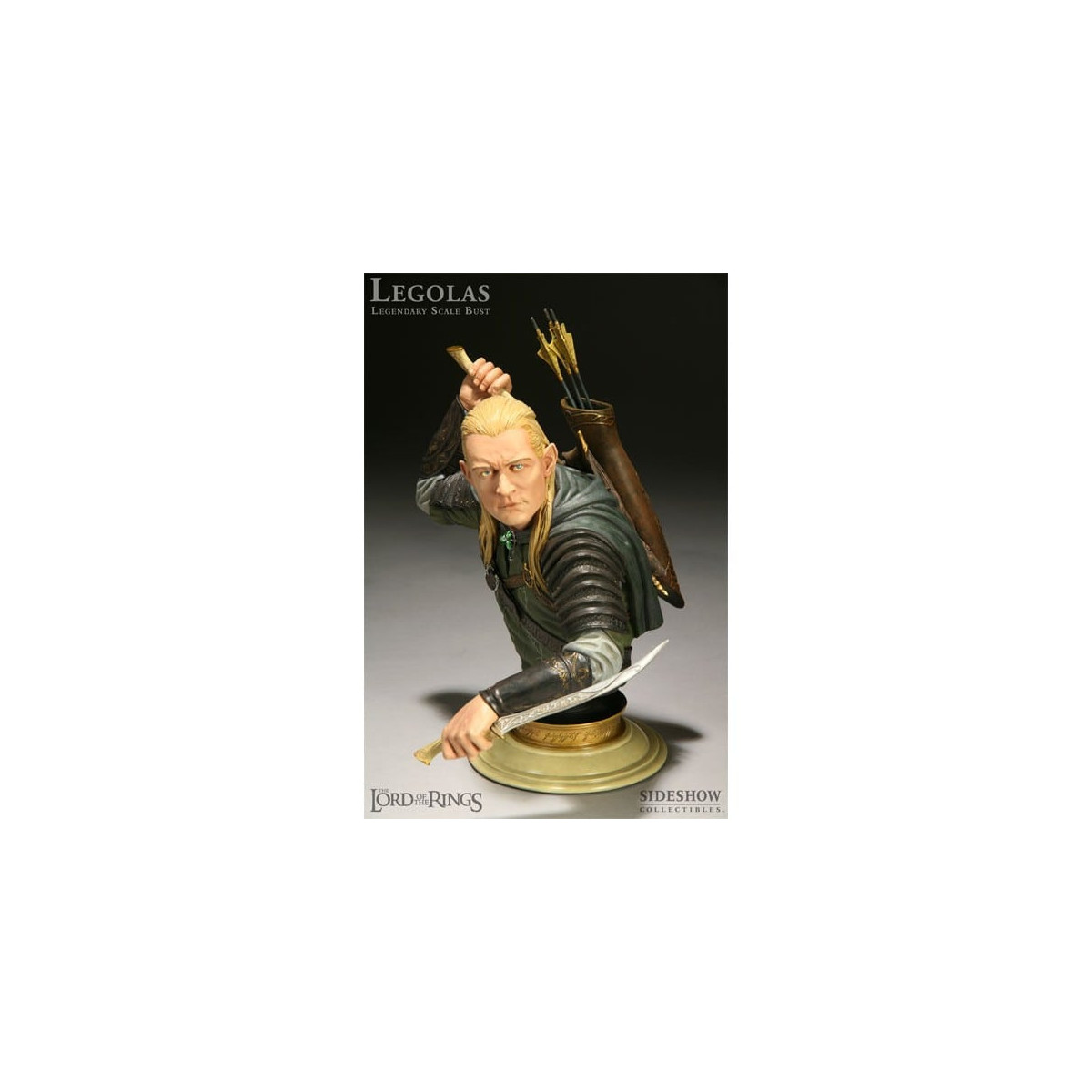 Sideshow - Lord of the Rings - LEGOLAS Legendary Scale Bust 1/2 - Occasion